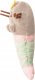 PlushCat Maskotka Pluszak Pluszowy Kot Kotek Syrenka Przytulanka 13Cm 2