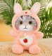 Smily Play Maskotka Pluszowa Pluszak Kotek W Kapturze Przytulanka Kot Kawaii 23Cm 1