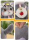 Smily Play Maskotka Pluszowa Pluszak Kotek W Kapturze Przytulanka Kot Kawaii 23Cm 3