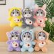 Smily Play Maskotka Pluszowa Pluszak Kotek W Kapturze Przytulanka Kot Kawaii 23Cm 8
