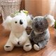 Uni-Toys Maskotka Miękka Pluszak Koala Biała 28Cm 4