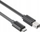 Kabel USB Unitek USB-C - USB-B 2 m Czarny (Unitek) 2