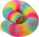 LeanToys Magiczna Kultowa Sprężyna Kolorowa 30 Cm Zabawka 2