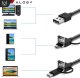 Alogy Kamera inspekcyjna endoskopowa micro USB + USB-C + USB Full HD 3m 8mm Endoskop Alogy Hard Wire 4