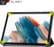 Etui na tablet Alogy Etui do Samsung Galaxy Tab A9+ Plus 2023 11" (X210/X215/X216) obudowa z klapką na tablet Slim Case Alogy Don't touch me czarne 12