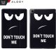 Etui na tablet Alogy Etui do Samsung Galaxy Tab A9+ Plus 2023 11" (X210/X215/X216) obudowa z klapką na tablet Slim Case Alogy Don't touch me czarne 8
