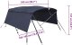 vidaXL Bimini ze ściankami z siatki, 4 pałąki, 243x(185-198)x137 cm 12