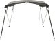 vidaXL Bimini ze ściankami z siatki, 4 pałąki, 243x(170-182)x137 cm 4