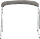 vidaXL Bimini ze ściankami z siatki, 4 pałąki, 243x(170-182)x137 cm 5