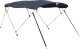 vidaXL Bimini ze ściankami z siatki, 4 pałąki, 243x(200-213)x137 cm 2