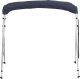 vidaXL Bimini ze ściankami z siatki, 4 pałąki, 243x(200-213)x137 cm 5