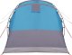 Namiot turystyczny vidaXL Namiot turystyczny, tunelowy, 3-os., niebieski, wodoszczelny 8