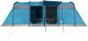 Namiot turystyczny vidaXL Namiot rodzinny, tunelowy, 8-os., niebieski, wodoszczelny 7