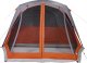 Namiot turystyczny vidaXL Namiot z przedsionkiem, 6-os., szaro-pomarańczowy, wodoszczelny 6