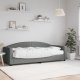 vidaXL Sofa z materacem do spania, ciemnoszara, 80x200 cm, tkanina 1
