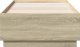 vidaXL Rama łóżka z LED, dąb sonoma, 75x190cm, materiał drewnopochodny 6