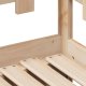 vidaXL Łóżko dzienne rozsuwane, szuflady, 90x200 cm, sosnowe 9