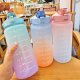 Hydrate Heroes Butelka Na Wodę Bidon Z Miarką Siłownia Fitness 2L 8