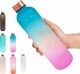 Hydrate Heroes Butelka Na Wodę Bidon Sportowy Z Miarką Z Podziałką Na Siłownie Fitness 1L 5