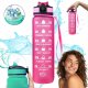 Hydrate Heroes Butelka Na Wodę Bidon Sportowy Z Miarką Z Podziałką Na Siłownie Fitness 1L 1