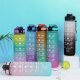 Hydrate Heroes Butelka Na Wodę Bidon Sportowy Z Miarką Z Podziałką Na Siłownie Fitness 1L 11