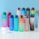 Hydrate Heroes Butelka Na Wodę Bidon Sportowy Z Miarką Z Podziałką Na Siłownie Fitness 1L 12