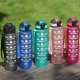 Hydrate Heroes Butelka Na Wodę Bidon Sportowy Z Miarką Z Podziałką Na Siłownie Fitness 1L 3