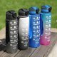 Hydrate Heroes Butelka Na Wodę Bidon Sportowy Z Miarką Z Podziałką Na Siłownie Fitness 1L 4