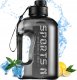 Hydrate Heroes Butelka Na Wodę Bidon Sportowy Z Miarką Siłownie Fitness 2700Ml + Szczotka 1