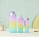 Hydrate Heroes Butelka Na Wodę Bidon Z Miarką Ze Słomką Przypomnienie Siłownia Zestaw 3Szt 12