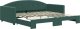 vidaXL Sofa rozsuwana, ciemnozielona, 100x200 cm, aksamit 2