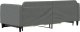 vidaXL Sofa rozsuwana z szufladami, ciemnoszara, 90x190 cm, tkanina 4