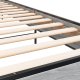 vidaXL Rama łóżka, szary dąb sonoma, 100x200cm materiał drewnopochodny 7