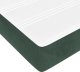vidaXL Materac kieszeniowy, ciemnozielony, 160x220x20 cm, aksamit 5