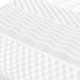 vidaXL Sofa rozsuwana z materacami, ciemnoszara, 100x200 cm, tkanina 8