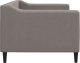 vidaXL Sofa z funkcją spania, kolor taupe, 80x200 cm, obite tkaniną 3