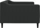 vidaXL Sofa z funkcją spania, czarna, 90x190 cm, obita tkaniną 4