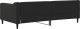 vidaXL Sofa z funkcją spania, czarna, 90x190 cm, obita tkaniną 5