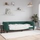 vidaXL Sofa z funkcją spania, ciemnozielona, 90x200 cm, aksamitna 1