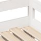vidaXL Łóżko dzienne rozsuwane, szuflady, białe, 90x200 cm, sosnowe 9