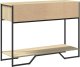 vidaXL Stolik konsolowy, dąb sonoma, 100x35x74,5 cm 6