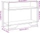 vidaXL Stolik konsolowy, dąb sonoma, 100x35x74,5 cm 9