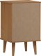 vidaXL Szafka nocna MOLDE, brązowa, 40x35x65 cm, lite drewno sosnowe 7