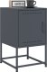 vidaXL Szafki nocne, 2 szt., antracytowe, 36x39x60,5 cm, stal 1
