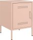 vidaXL Szafki nocne, 2 szt., różowe, 36x39x50,5 cm, stal 5