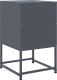 vidaXL Szafki nocne, 2 szt., antracytowe, 36x39x60,5 cm, stal 8