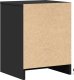 vidaXL Szafki nocne z LED, 2 szt., czarne, materiał drewnopochodny 8