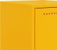 vidaXL Szafki nocne, 2 szt., musztardowe, 36x39x60,5 cm, stal 11