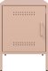vidaXL Szafka nocna, różowa, 36x39x50,5 cm, stal 6