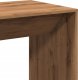 vidaXL Stolik barowy, dąb artisian, 51x50x103,5 cm 7